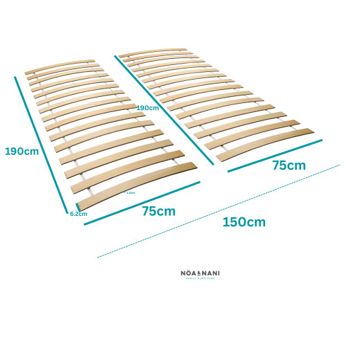 Noa and Nani Wooden Slats for King Size Bed 2