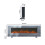 60inch Electric Fireplace Adjustable Flame with Remote 8