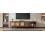 TV Stand Cabient with 2 Drawers, Sliding doors with rattan design 5
