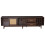 TV Stand Cabient with 2 Drawers, Sliding doors with rattan design 18