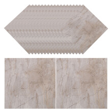 (4) 20 Selbstklebende Bodenfliesen In Marmoroptik 30X30cm Wasserdichtes Pvc Für Bad Und Küche