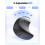 TeckNet TECKNET Ergonomic Mouse, 4800DPI Wireless Vertical Mouse 6-Button Silent Mice with 5 Adjustable Levels DPI, USB Receiver, 2.4G Cordless Computer Mouse 2