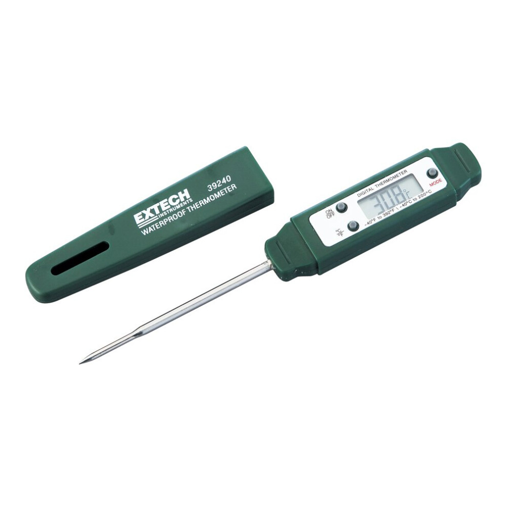 Extech Green Instruments 39240 Waterproof Stem Thermometer,