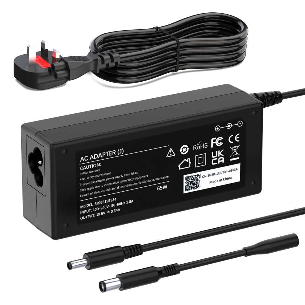Vuohoeg 65W 45W Laptop Charger For Dell Inspiron 17 15 14 13 11 3000 5000 7000 3505 3511 3793 5558 5559 5593 5567 5570 Latitude 3510 3410 3520 3420 Vostro 14