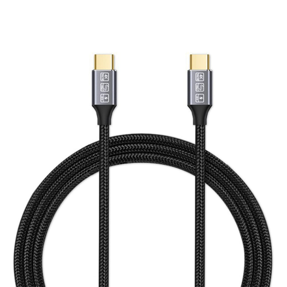 Cakoble Usb-C To Usb-C 3.1 Gen2 Cable 10Gbps Data Transfer, 100W 20V/5A 3.3Ft Usb Type C Pd Fast Charging Cable 4K Video Output Compatible With 8000003775266