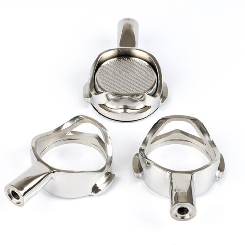 58MM Stainless Steel Filter for Gemilai EOCKET, Enhanced Coffee Extraction with Bottomless Portafilter Handle B 1