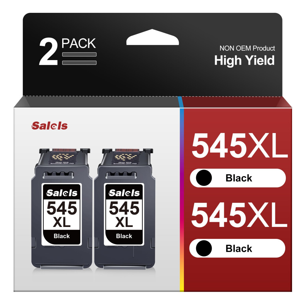 545Xl Ink Cartridges Replacement For Canon 545 Ink Cartridges Xl Pg545xl Pg-545Xl Pg545 Pg-545 Xl For Canon Pixma Ts3150 Mg3050 Tr4550 Black 8000003779998