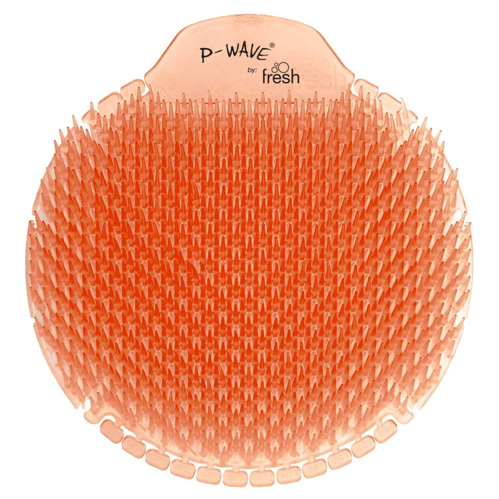 P-Wave Slant6 Urinal Mats Scented, 10 Screens Pack, Fits Most Urinals & Waterless, Long Lasting 30 Days Urinal Deodoriser & Odour Neutraliser, 8000003787849