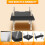 Brooder Heater For Chicks, Chick Brooder Heating Plate With Easy Clean Plate 10" X 10", Rutin Chicken Brooder For 15 Chicks, Adjustable Height Brooder 4