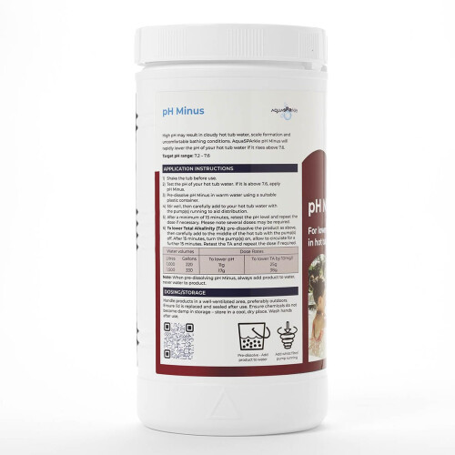 AQUASPARKLE pH Minus 1.5kg 1