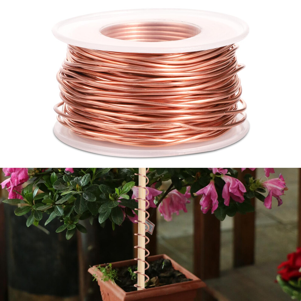 Electroculture Antenna, 65Ft Pure Copper Wire, 16 Gauge, 99.9% Soft Copper For Gardening & Plant Growth 8000003785302
