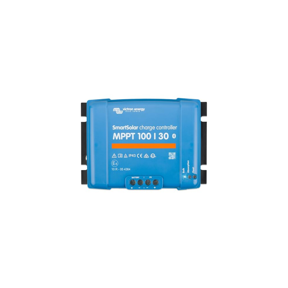 Victron Energy Smartsolar Mppt Solar Charge Controller (Bluetooth) - Mppt Charge Controller For Solar Panels - 100V 30 Amp 12/24-Volt 8000003791884