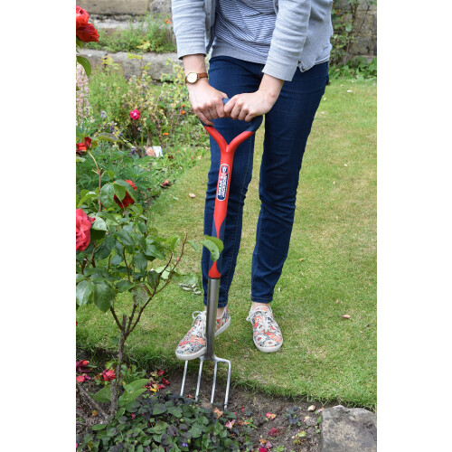 Spear & Jackson Spear & Jackson 1990EL Select Stainless Steel Digging Fork, Blue 1