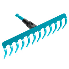 Gardena combisystem rake: Practical rake with 12 tines ideal garden accessories for raking, weed removal and for working the soil, working width 30