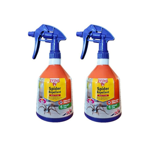 Zero In Spider Repellent - Twinpack, multicolour
