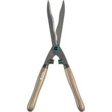 Gardena NatureCut hedge clippers: Sturdy clippers for cutting hedges and thicker branches, 23 cm, with non-stick blade coating and ergonomic wooden
