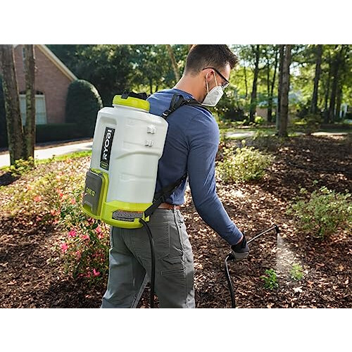 Ryobi Ryobi RY18BPSB-0 18V ONE Plus Cordless Backpack Sprayer (Bare Tool), Green 1