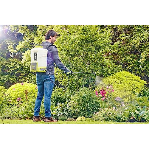 Ryobi Ryobi RY18BPSB-0 18V ONE Plus Cordless Backpack Sprayer (Bare Tool), Green 2