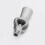 1PC 1/4 Thread Shape Venturi Spray Nozzle Mixed Flow Stir Beat  Electrophoretic Pool Plastic Sprinkler 4