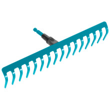 GARDENA 3179-U combisystem rake: width rake with 16 tines ideal garden accessories for raking, weed removal and for working the soil, working width 41