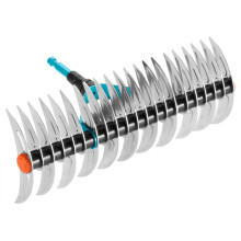 GARDENA Combisystem cutting rake: rake for removing moss and thatch, 35 cm working width, made steel, even for raking refuse and stones suitable