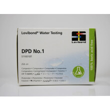 Certikin - DPD No 1 Chlorine Tablets | 250 Count for Photometer | Measures Chlorine, Bromine, Ozone | Long Shelf Life, Easy to Use | Suitable for
