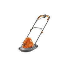 Flymo Turbo Lite 250 Electric Hover Lawn Mower ? 1400 W, 25 cm Cutting Width, Ambidextrous Handles, Folds Flat, Orange