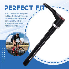Eixo Do Cilindro de Liberação Rápida para Bicicleta 12 mm Ultraleve P1.5 MTB Road Bike Eixo Do Cilindro Peças e Acessórios 123 mm