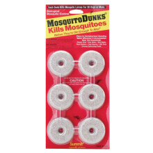 Summit Responsible Solutions 110-12 Mosquito Dunks, 6-Pack - Environmentally Friendly, Long-Lasting Mosquito Control for Standing Water and Garden