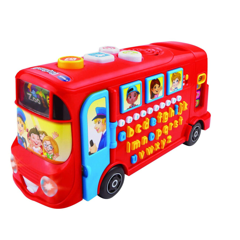 Vtech Playtime Bus With Phonics, Educational Toy For Children With Letters, Phonics & The Alphabet, Over 100 Interactive Curriculum Questions, Kids
