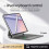 Magic Keyboard Magnetic Keyboard with Touchscreen Protector for iPad Pro 11 (2024) Black 3
