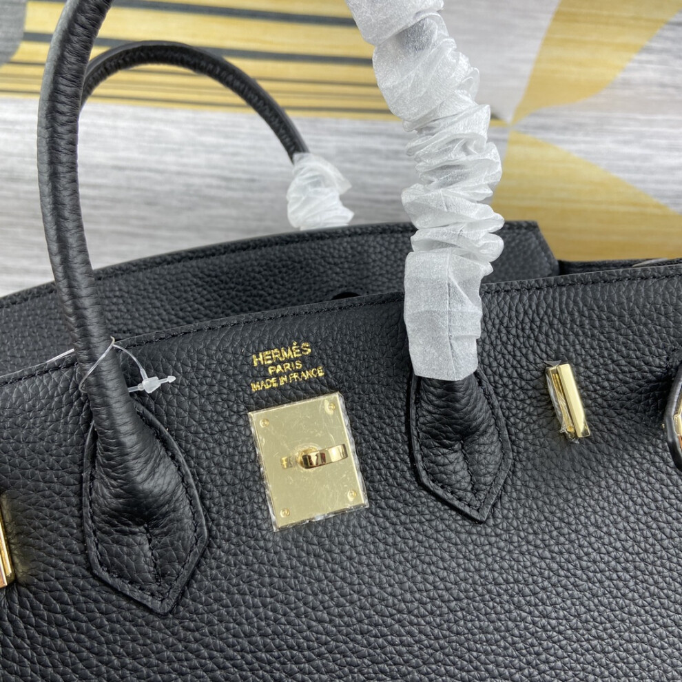 Xhrain Hermès Birkin 25 30 35 Togo Calfskin Leather Bag 8 Colors Black