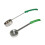 Stainless Steel Pizza Sauce Spoon Pizza Spread Ladle Serving Spoon with Long Handle Kitchen Baking Tool 4 Ounce 1
