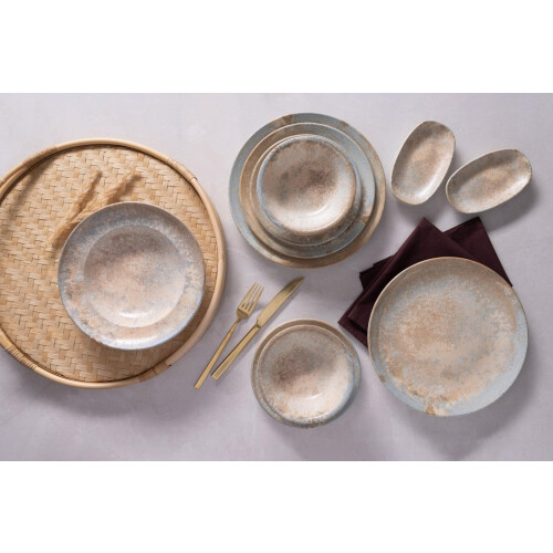 Bonna Dinnerware Set (Medium) - Luz - 24 Pieces - 6 Persons - Porcelain 1