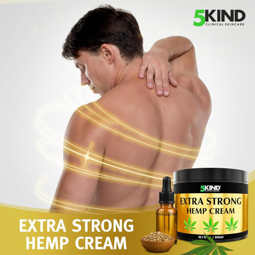 5Kind Extra Strong Hemp Cream 300ml 1