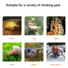 EU PLUG,50W Halogen Bulb Included Reptile Heat Lamp Aquarium Tank Heating Lamps for Tortoise Lizard Snake Terrarium