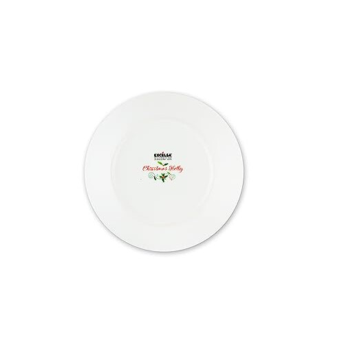 Excelsa Christmas Holly 18-Piece Dinner Set, Porcelain 2