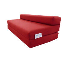 My Layabout Double Z Bed/Guest Bed/Fold Out Spare Bed Sofa/Chair/Futon/Mattress | Red