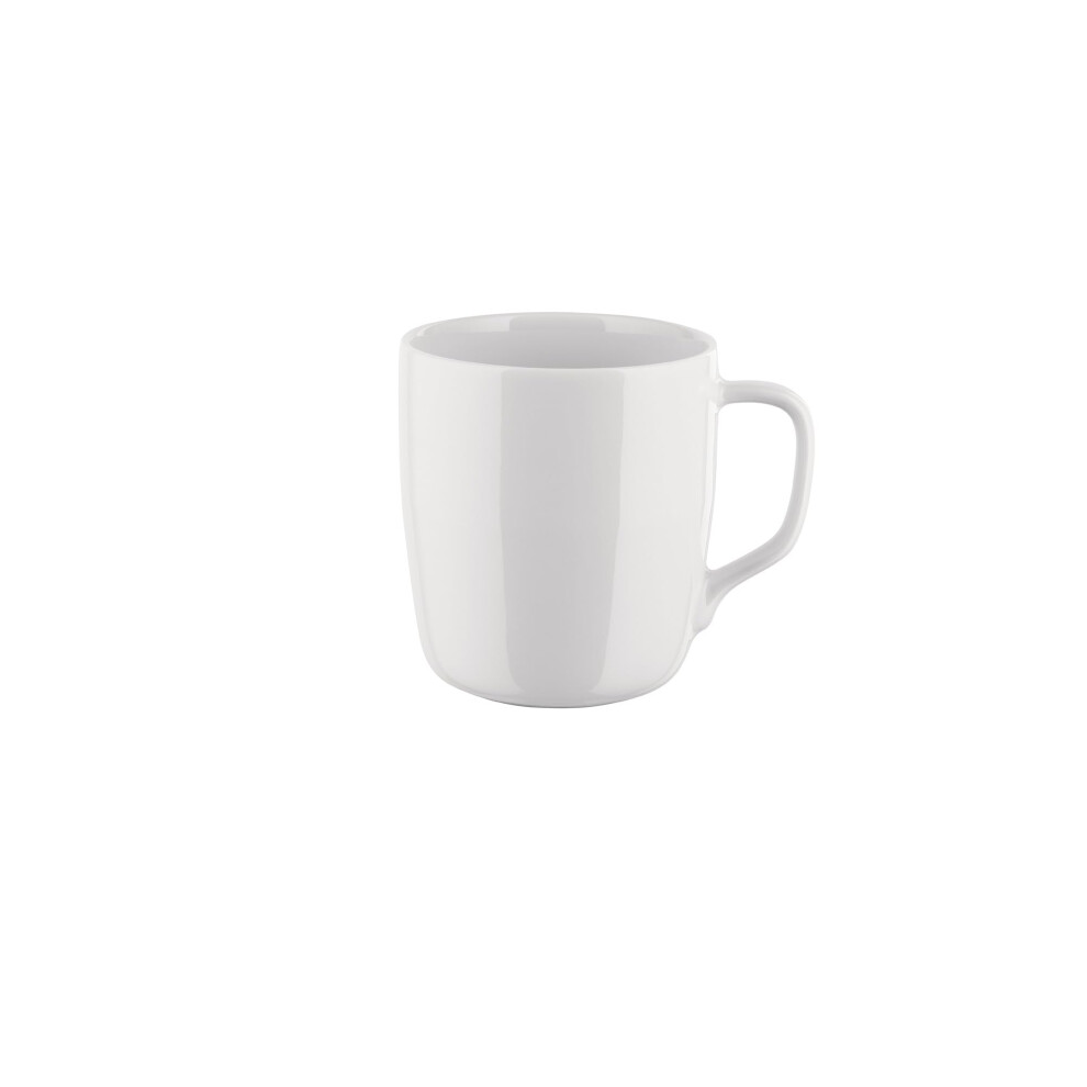 Alessi Itsumo Nf07/89 - Designer Mug, Everyday Use, Minimalist Aesthetic, In Porcelain, 30 Cl White
