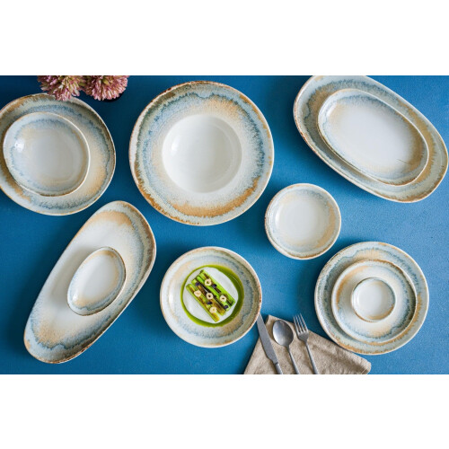Bonna Dinnerware Set (Medium) - Knidos - 24 Pieces - 6 Persons - Porcelain 1
