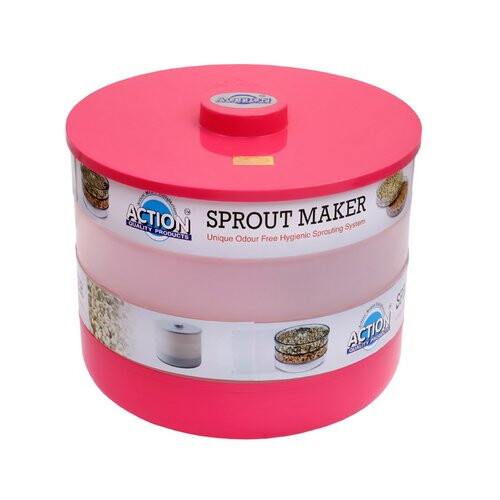 Action Sprout Maker Germinator (Unique Odour Free Hygienic Sprouting System) (3 Tier)