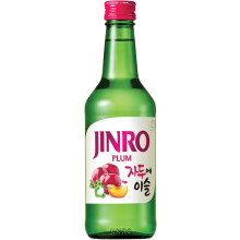 Jinro Plum Flavour Soju 360ml 13% Alc. / Vol