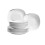 M?ser, Linea Nera Series, Dinnerware Set with 62-Pieces, Porcelain Tableware for 6 3