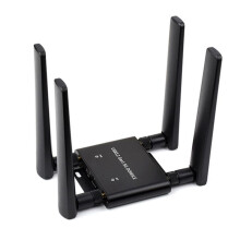 Waveshare Placa de Expansão USB 3.2 Gen1 5G DONGLE com 4 Antenas, Revestimento em Liga de Alumínio e Suporte para Interface M.2 Key B