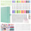 A5 Hardcover Dotted Journal Notebook with 184 Numbered Pages,Dotted Journaling Kit for Beginner 2