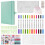 A5 Hardcover Dotted Journal Notebook with 184 Numbered Pages,Dotted Journaling Kit for Beginner 3