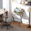 Homcom (Brown) HOMCOM 70 cm Folding Computer Desk for Small Spaces Bedroom 1