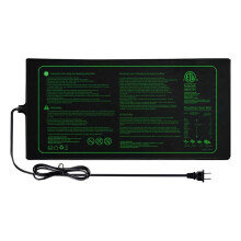 50cm X 25cm Waterproof Nursery Heating Mat, Warm Hydroponic Heating Mat Suitable for Germination and Cutting US Plug