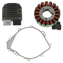 Motorfiets Spanningsregelaar Gelijkrichter Stator Spoel met Pakking voor YZF R1 YZF-R1 2002-2003 Motorfiets Accessoires