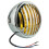 For    Gn125/Cg125 Modified Retro Universal Motorcycle 12V Black Shell Front Retro Round Headlight 4